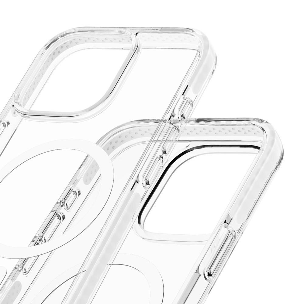 Foto 4 pulgar | . Funda Prodigee Magneteek Para Iphone 16 Pro Blanca Transparente