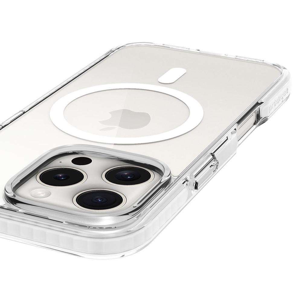 Foto 6 pulgar | . Funda Prodigee Magneteek Para Iphone 16 Pro Blanca Transparente
