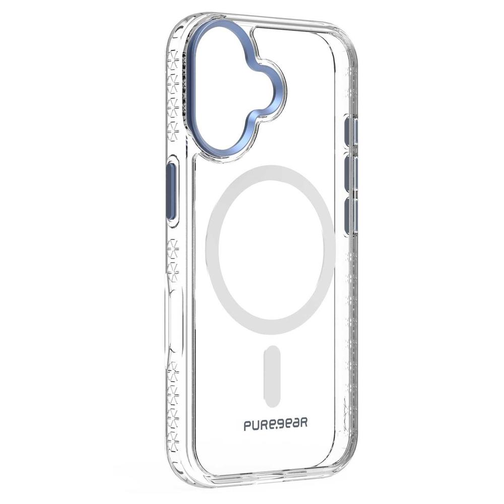 Foto 5 pulgar | . Funda Puregear Slimshell Plus Mag Para Iphone 16 Plus Transp Azul Compatible Con Magsafe