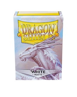 Foto 3 | Fundas Protectoras Dragon Shield Matte White 100 - Venta Internacional.