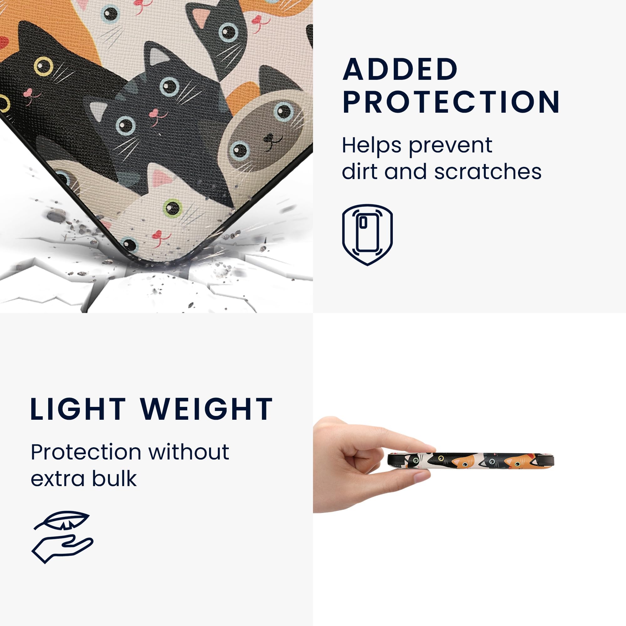 Foto 4 | Funda Kwmobile Compatible Con El Lector Electrónico Kobo Clara Bw/colour - Venta Internacional.