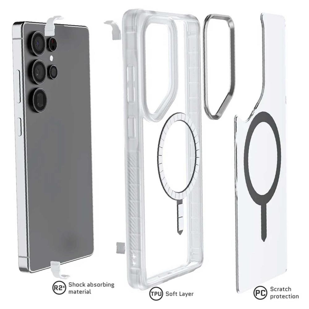 Foto 3 | . Funda Ghostek Covert Para Samsung S25 Ultra Matte Translucido