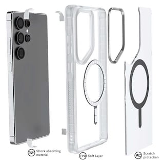 Foto 3 | . Funda Ghostek Covert Para Samsung S25 Ultra Matte Translucido