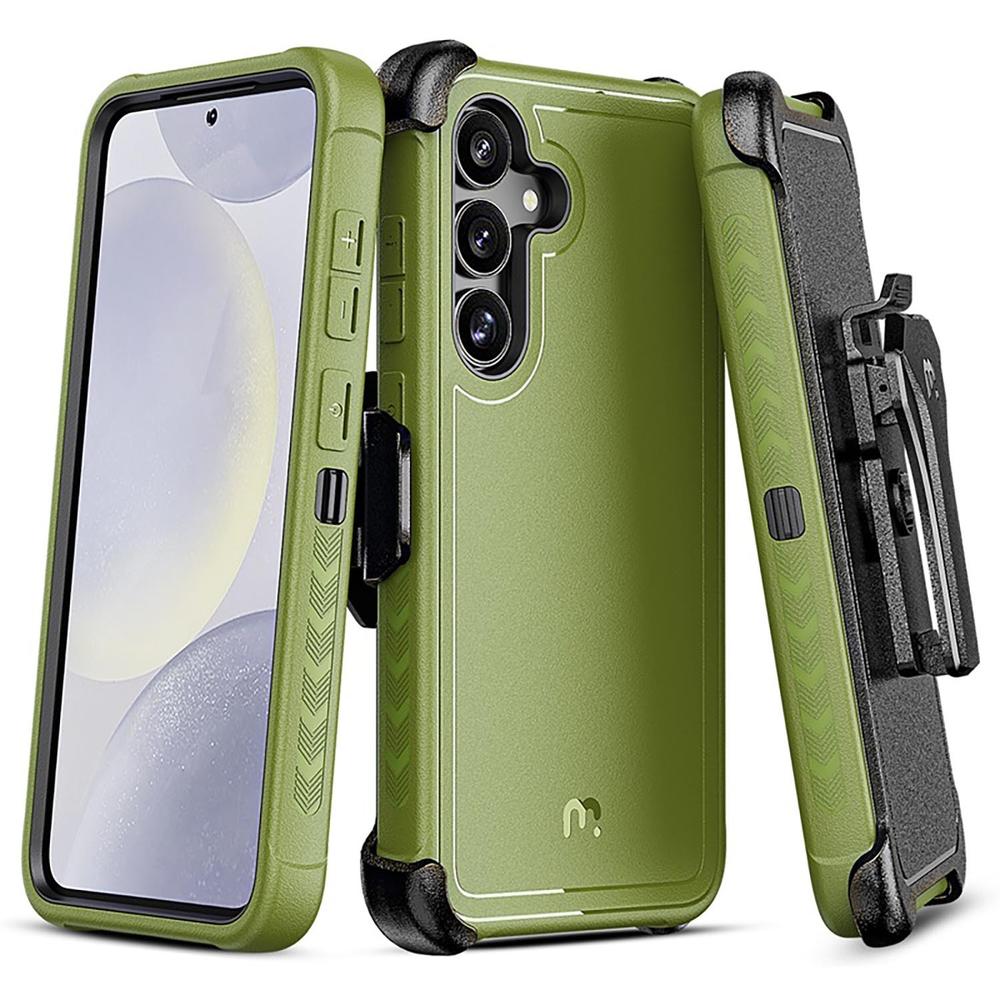 . Funda Mybat Maverick Clip Para Samsung S25 Plus Verde
