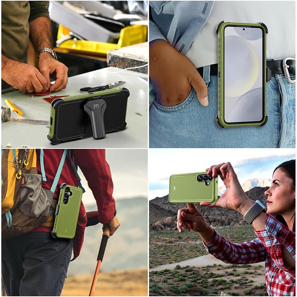 Foto 7 | . Funda Mybat Maverick Clip Para Samsung S25 Plus Verde