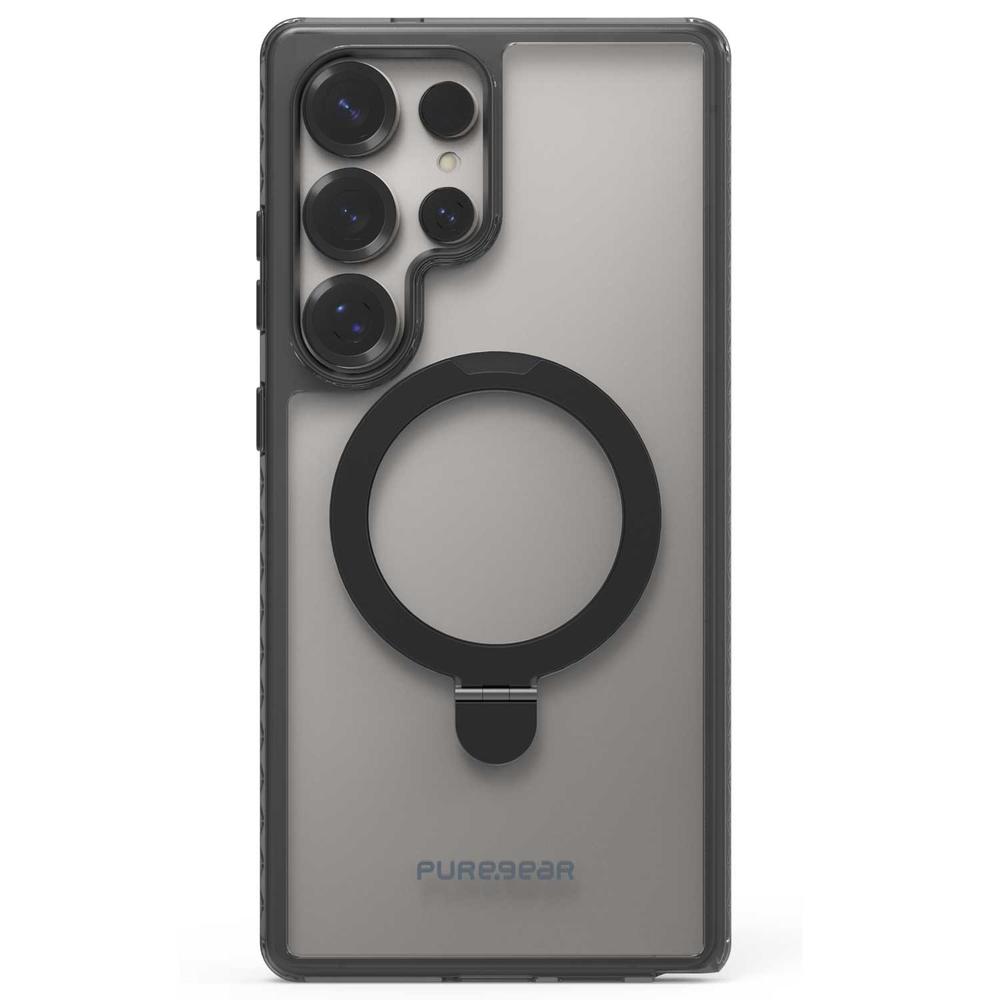Foto 1 | . Funda Puregear Slimshell Kik Mag Para Samsung S25 Ultra Transp Negro Compatible Con Magsafe