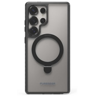 Foto 1 | . Funda Puregear Slimshell Kik Mag Para Samsung S25 Ultra Transp Negro Compatible Con Magsafe