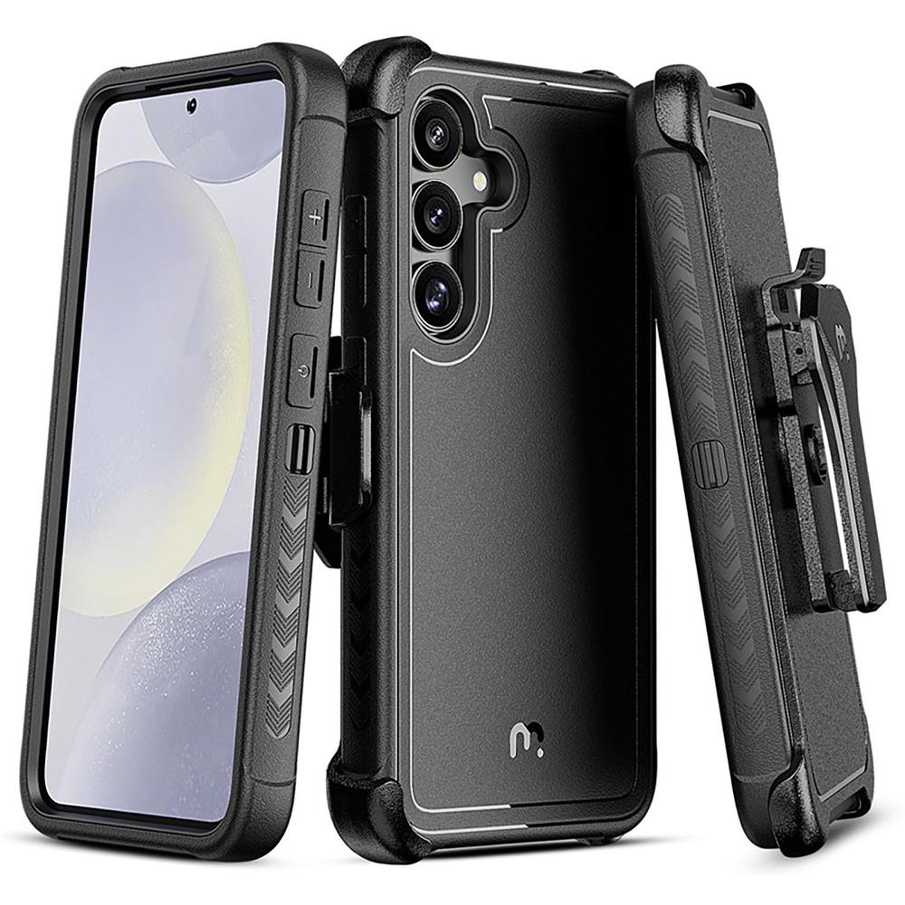 Foto 2 pulgar | . Funda Mybat Maverick Clip Para Samsung S25 Negra