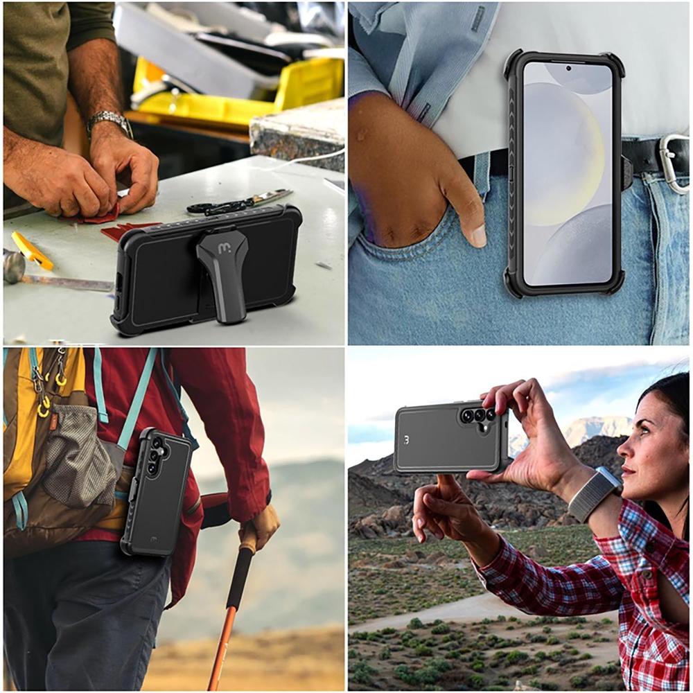 Foto 7 | . Funda Mybat Maverick Clip Para Samsung S25 Negra