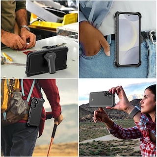 Foto 7 | . Funda Mybat Maverick Clip Para Samsung S25 Negra