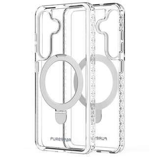 Foto 2 | . Funda Puregear Slimshell Kik Mag Para Samsung S25 Plus Transp Plata Compatible Con Magsafe