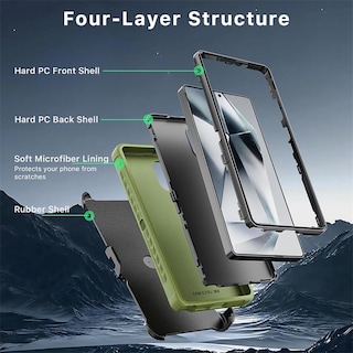 Foto 3 | . Funda Mybat Maverick Clip Para Samsung S25 Ultra Verde