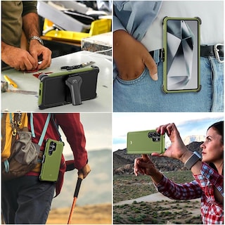 Foto 7 | . Funda Mybat Maverick Clip Para Samsung S25 Ultra Verde