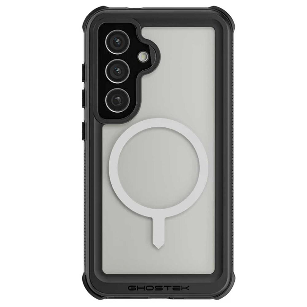 Foto 3 pulgar | . Funda Ghostek Nautical Clip Para Samsung S25 Plus Transp Negra Magsafe Contra Agua