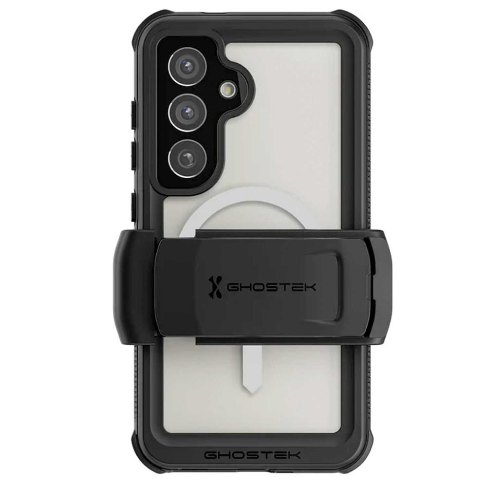 Foto 4 | . Funda Ghostek Nautical Clip Para Samsung S25 Plus Transp Negra Magsafe Contra Agua