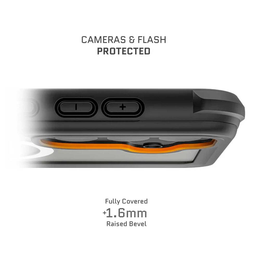Foto 8 pulgar | . Funda Ghostek Nautical Clip Para Samsung S25 Plus Transp Negra Magsafe Contra Agua