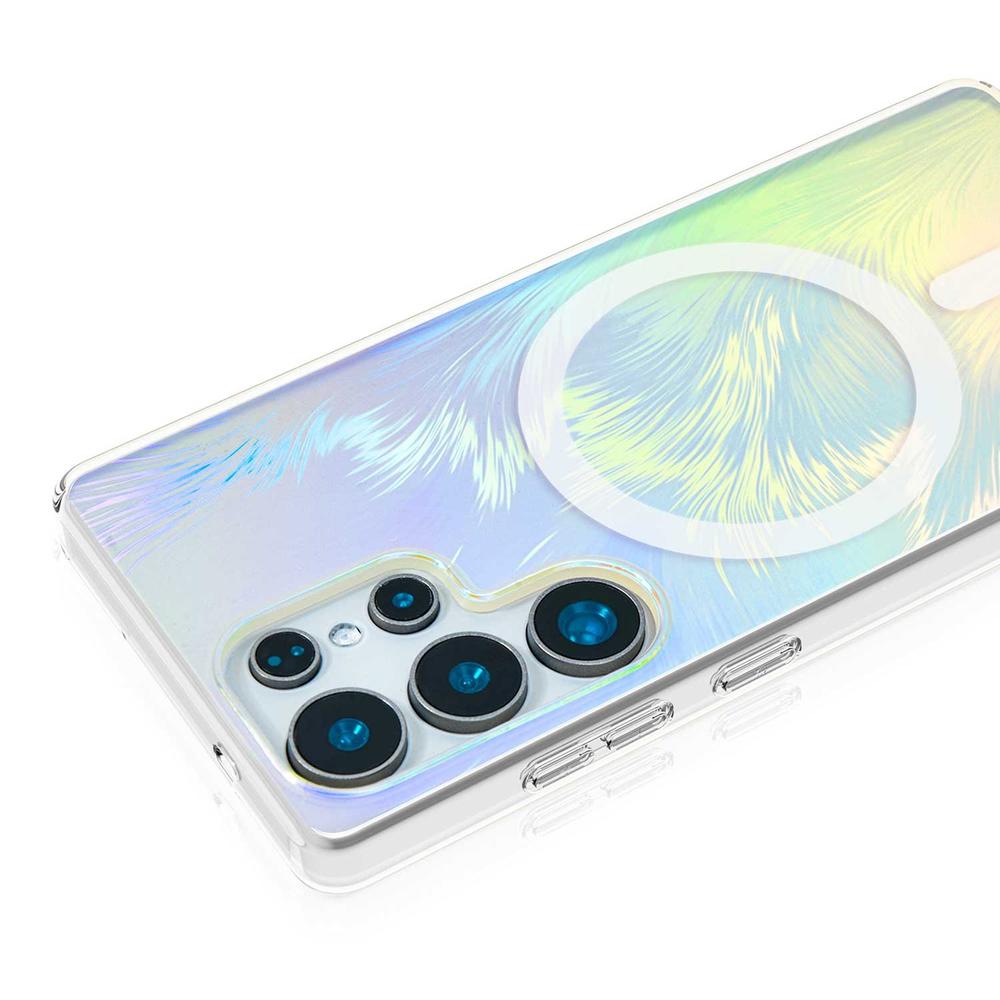 Foto 5 pulgar | . Funda Prodigee Pampas Mag Para Samsung S25 Ultra Ice Compatible Con Magsafe