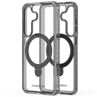 Foto 3 | . Funda Puregear Slimshell Kik Mag Para Samsung S25 Plus Transp Negro Compatible Con Magsafe