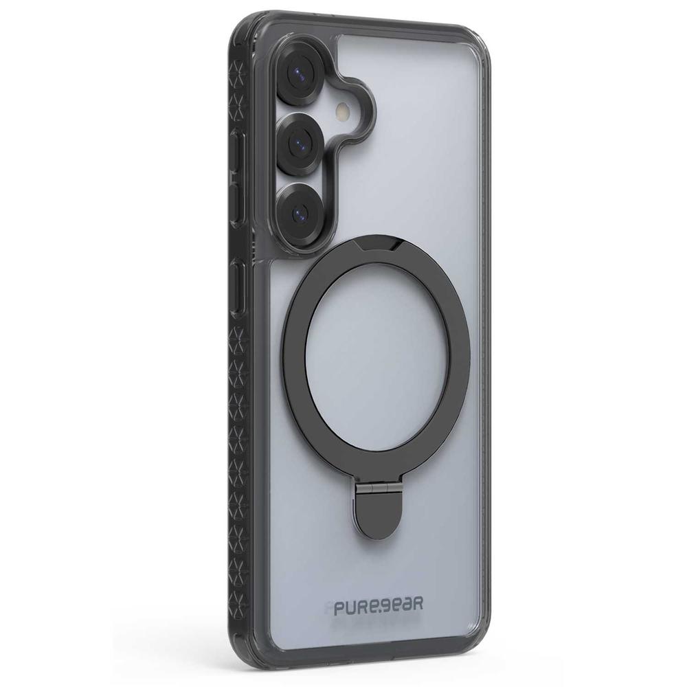 Foto 6 | . Funda Puregear Slimshell Kik Mag Para Samsung S25 Plus Transp Negro Compatible Con Magsafe