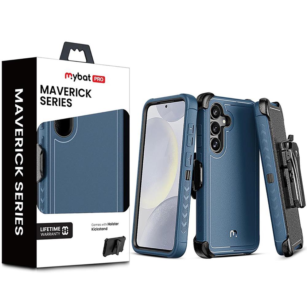 Foto 8 | . Funda Mybat Maverick Clip Para Samsung S25 Azul