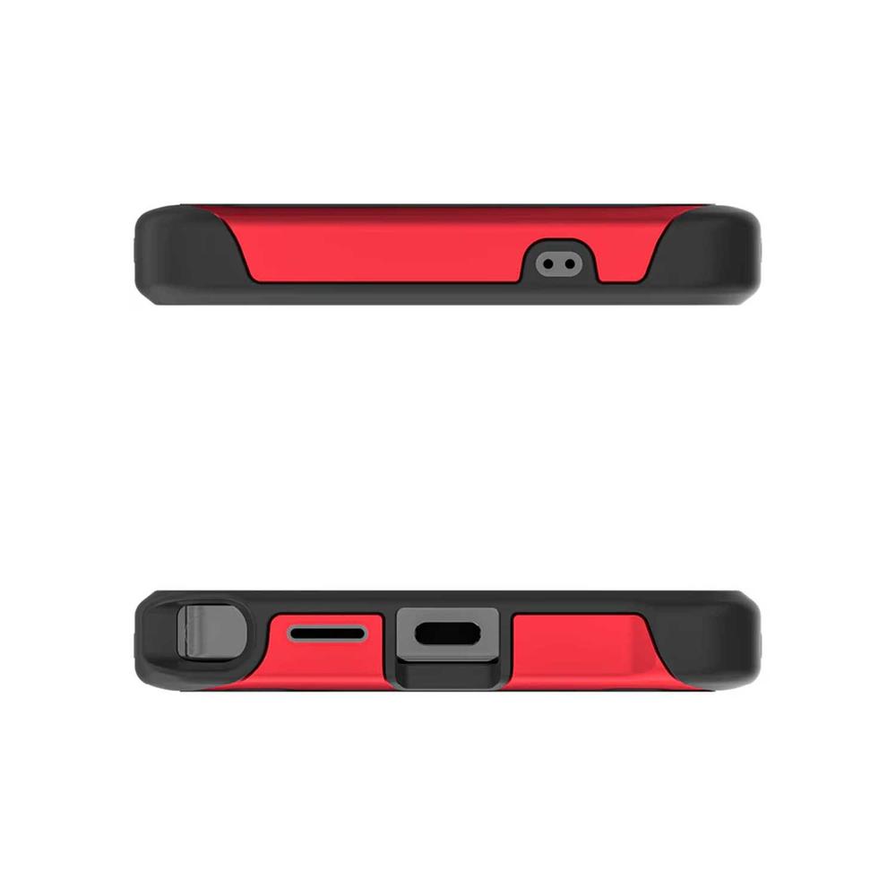 Foto 7 pulgar | . Funda Ghostek Atomic Para Samsung S25 Ultra Roja Aluminio Transp