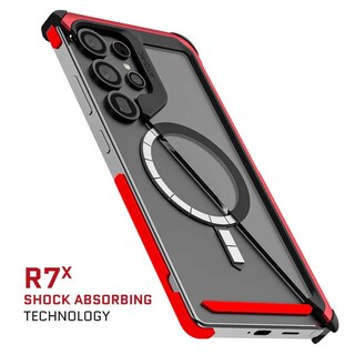 Foto 8 | . Funda Ghostek Atomic Para Samsung S25 Ultra Roja Aluminio Transp