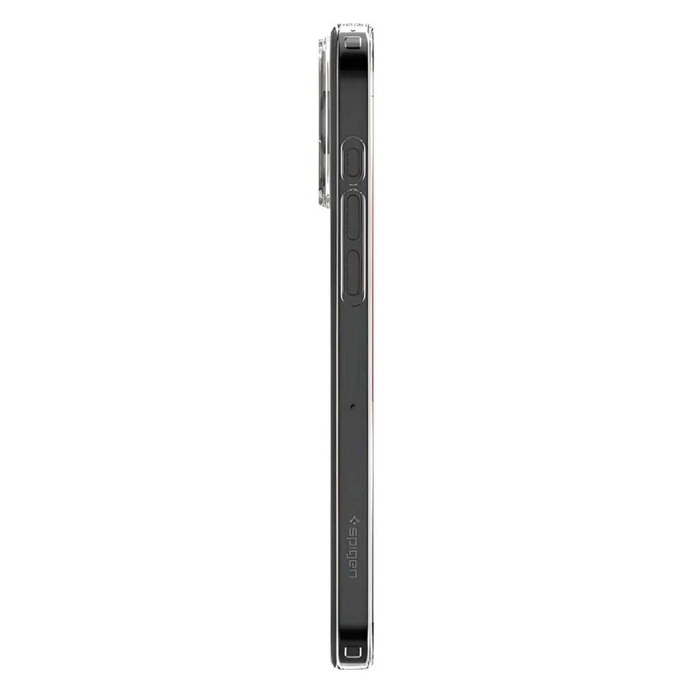 Foto 6 pulgar | Funda Transparente Spigen Crystal Flex Mag Fit para iPhone 16 Pro Max
