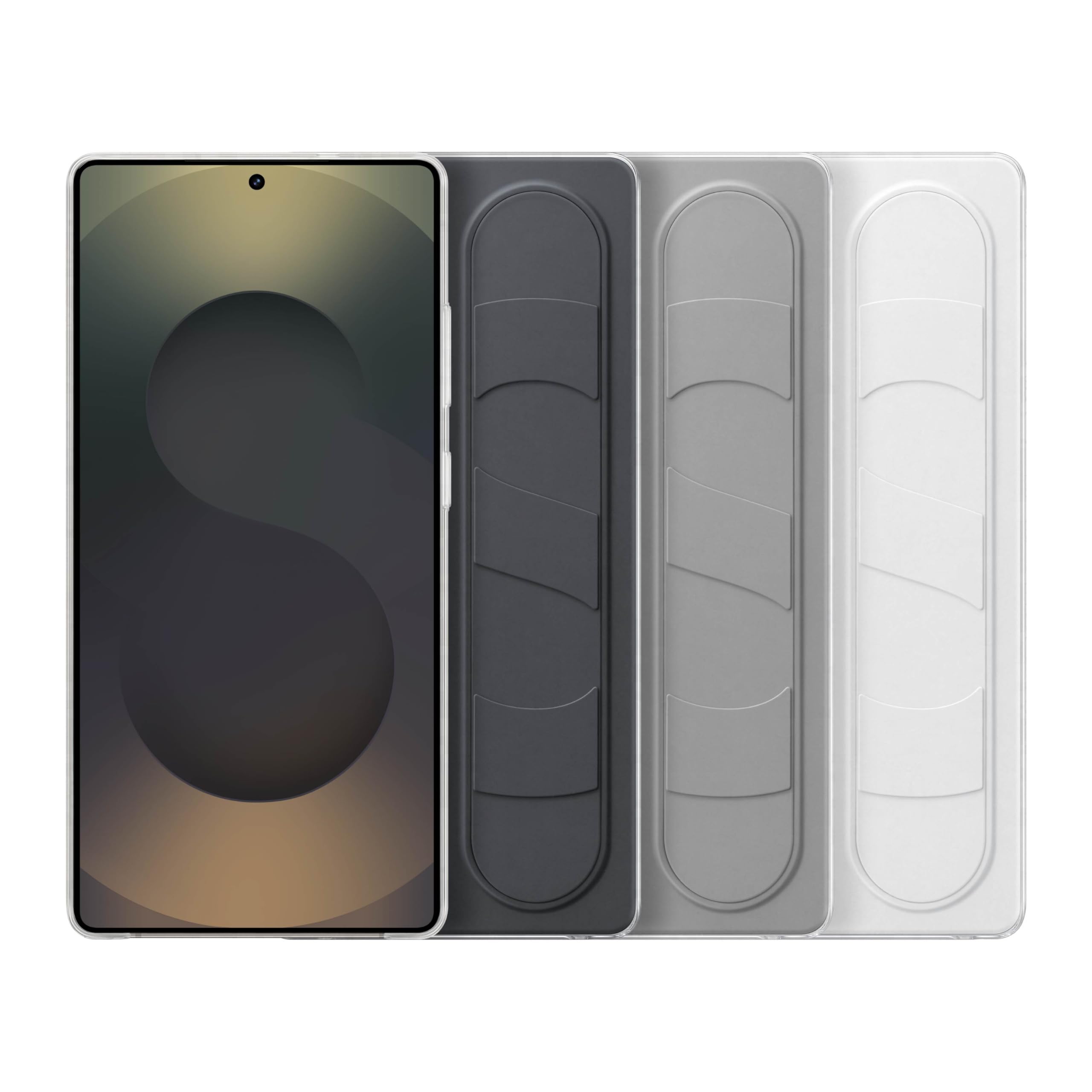 Foto 5 pulgar | Funda Para Teléfono Samsung Galaxy S25 Ultra Standing Grip, Gris - Venta Internacional.