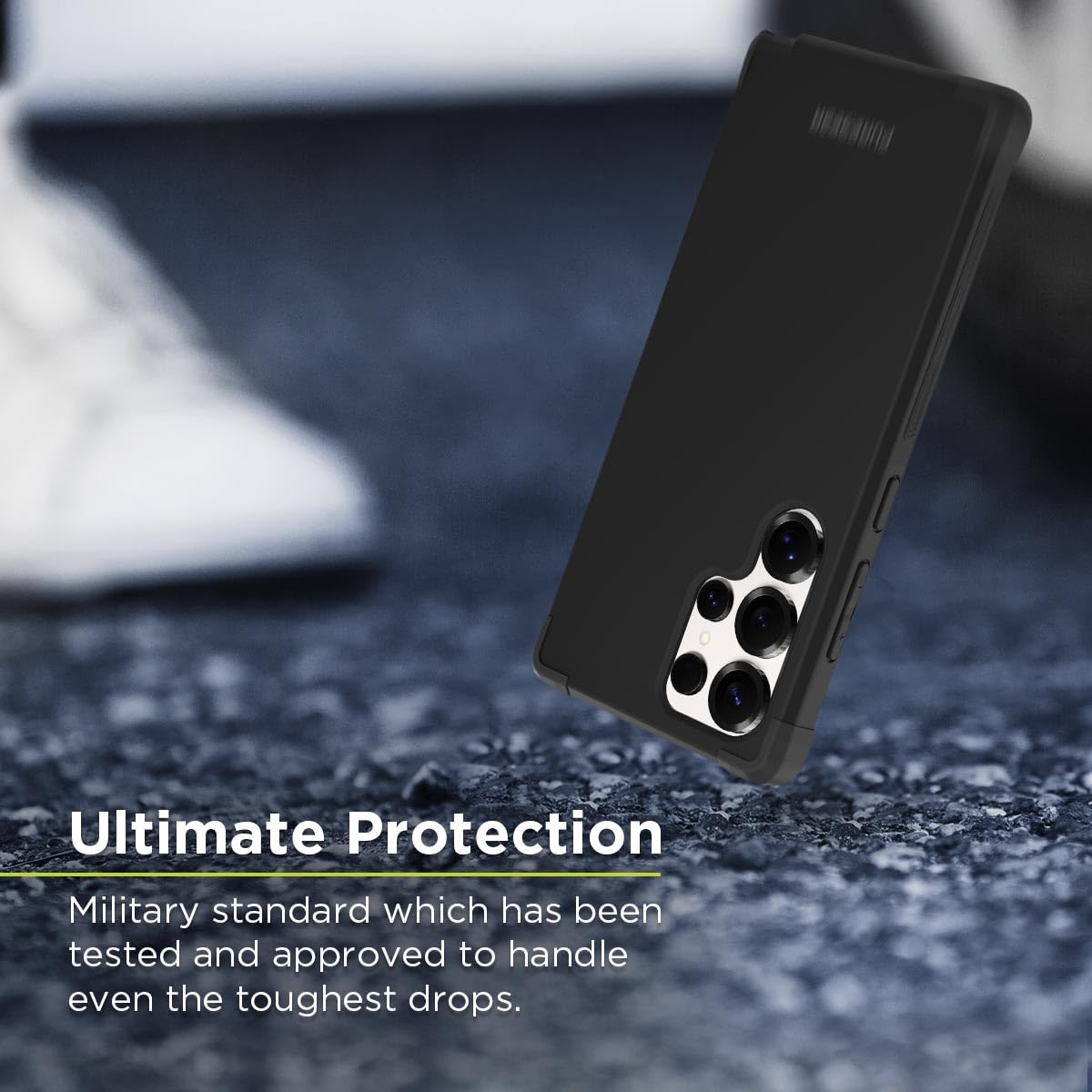Foto 6 pulgar | Funda Puregear Dualtek Para Samsung Galaxy S25 Ultra Negra - Venta Internacional.