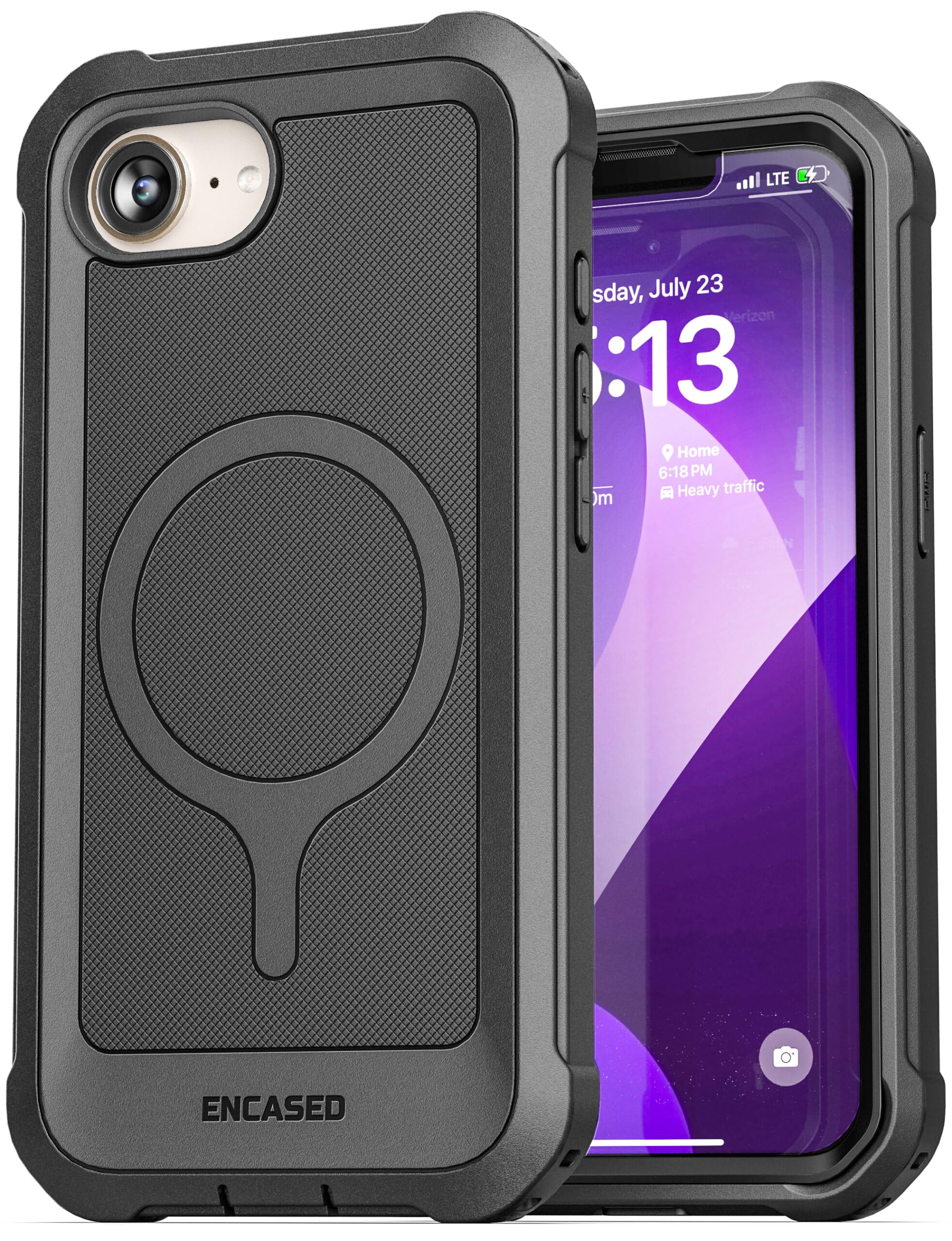 Foto 8 pulgar | Funda Para Iphone 16e Con Protector De Pantalla, Color Negro - Venta Internacional.
