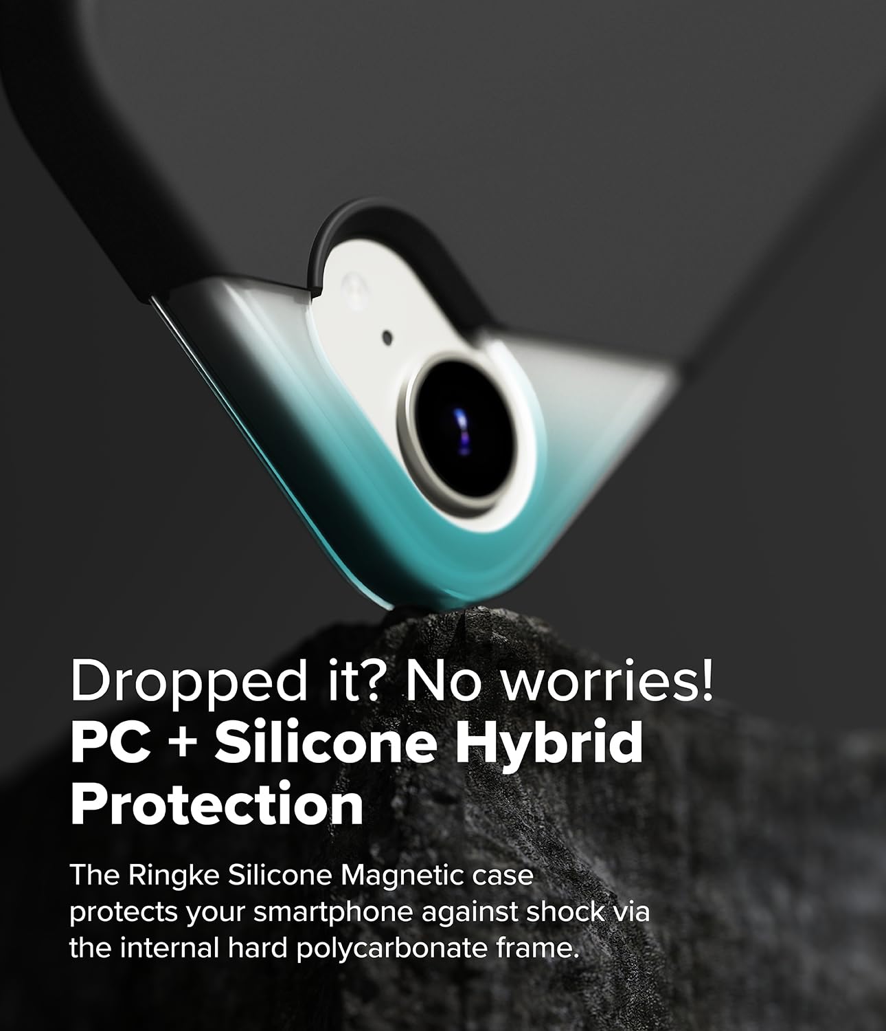 Foto 7 pulgar | Funda Magnética De Silicona Ringke Para Iphone 16e Negra - Venta Internacional.