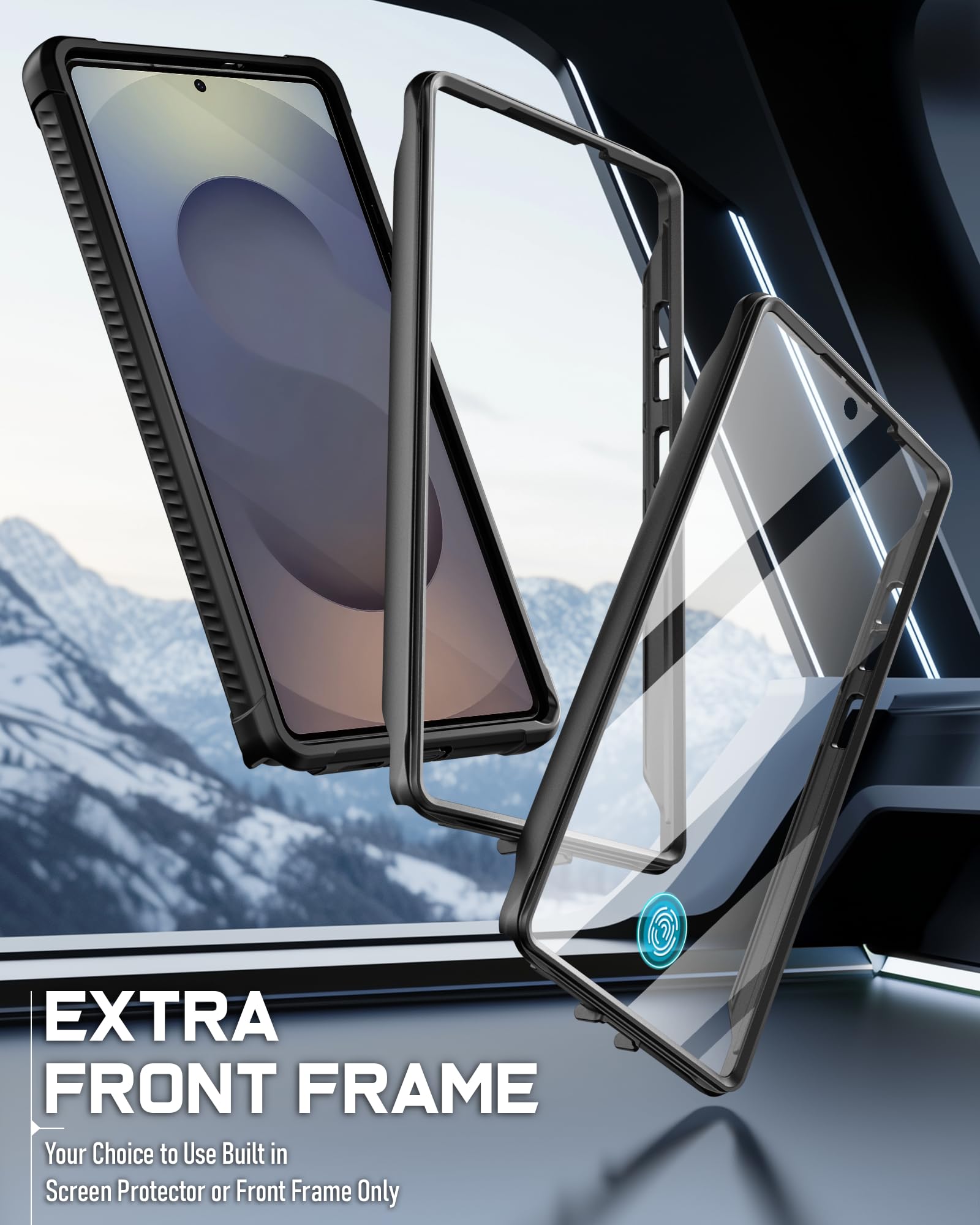 Foto 3 | Funda De Teléfono Poetic Guardian Para Samsung Galaxy S25 Ultra 5g - Venta Internacional.