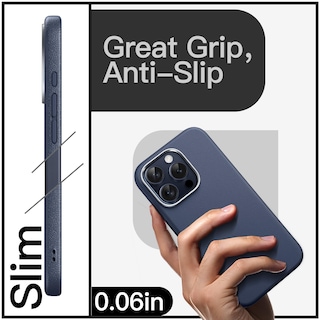 Foto 3 | Funda Jetech Slim Para Iphone 15 Pro De 6,1 Pulgadas, Tpu Azul - Venta Internacional.