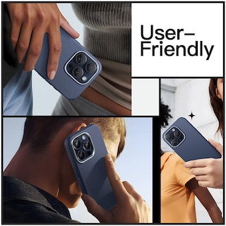 Foto 7 | Funda Jetech Slim Para Iphone 15 Pro De 6,1 Pulgadas, Tpu Azul - Venta Internacional.