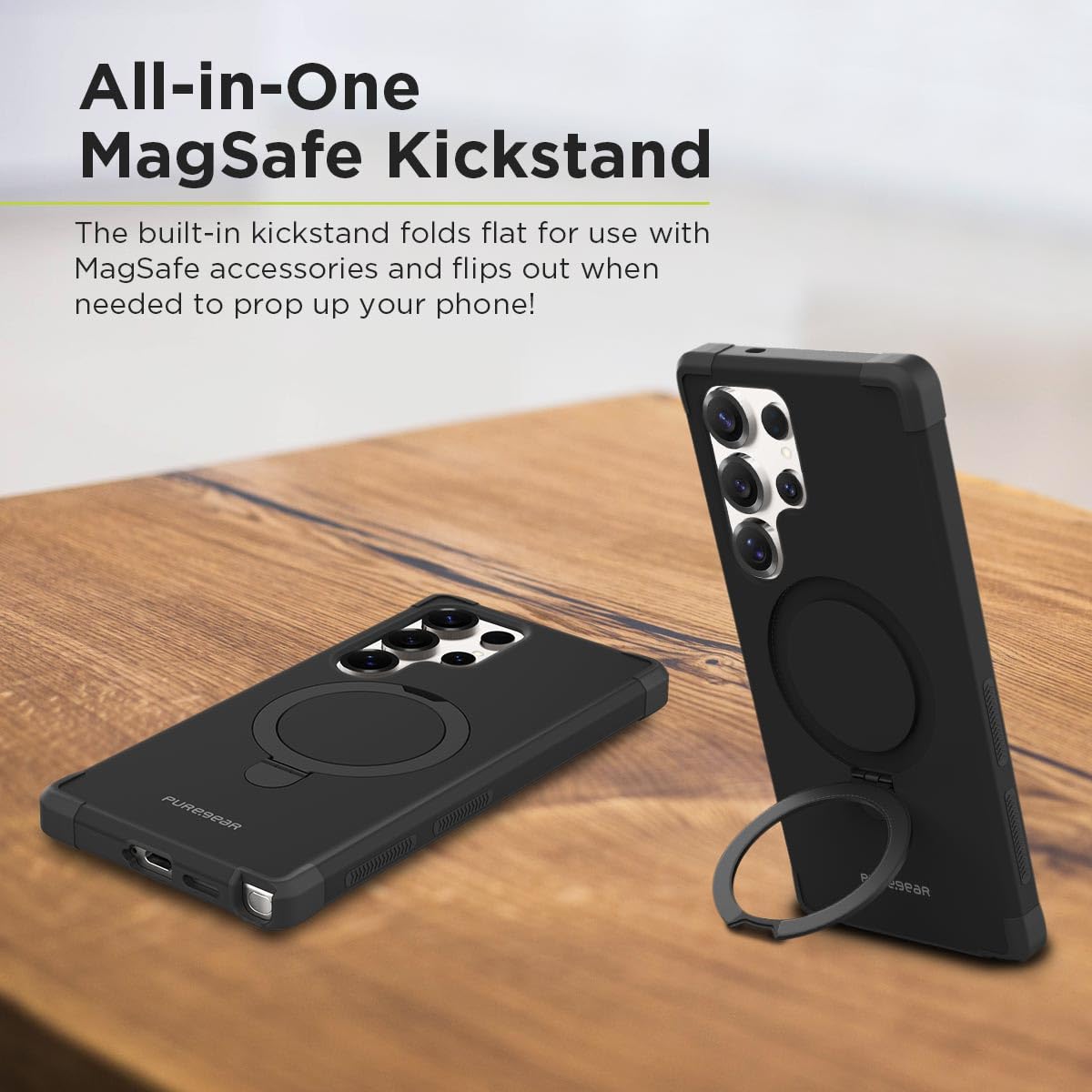 Foto 2 | Funda De Teléfono Puregear Dualtek Kik Magsafe Para Samsung S25 Ultra - Venta Internacional.