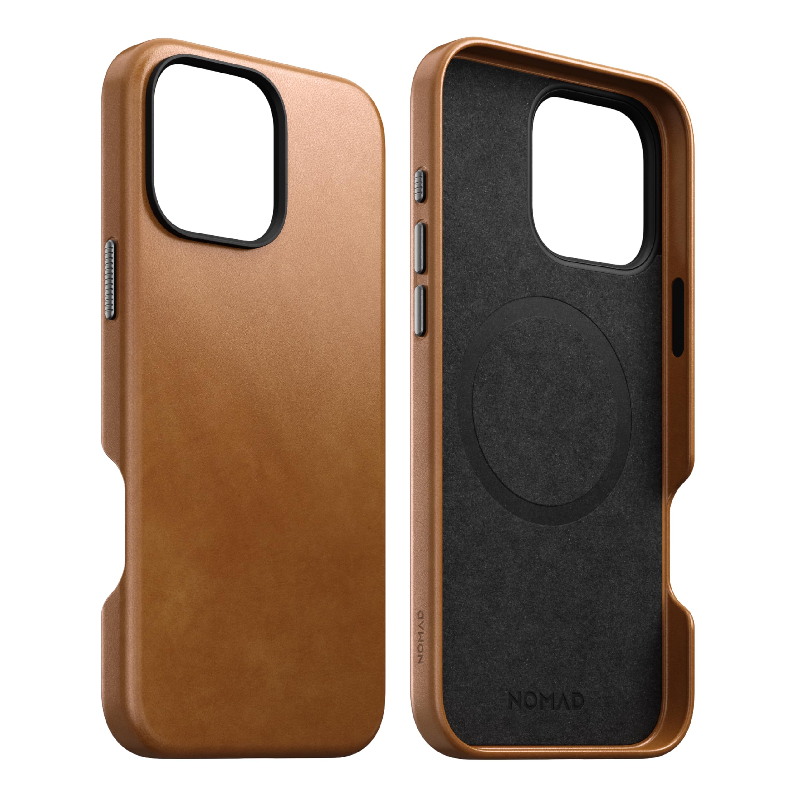 Foto 2 pulgar | Funda De Piel Nomad Iphone 16 Pro Max English Tan Magsafe - Venta Internacional.