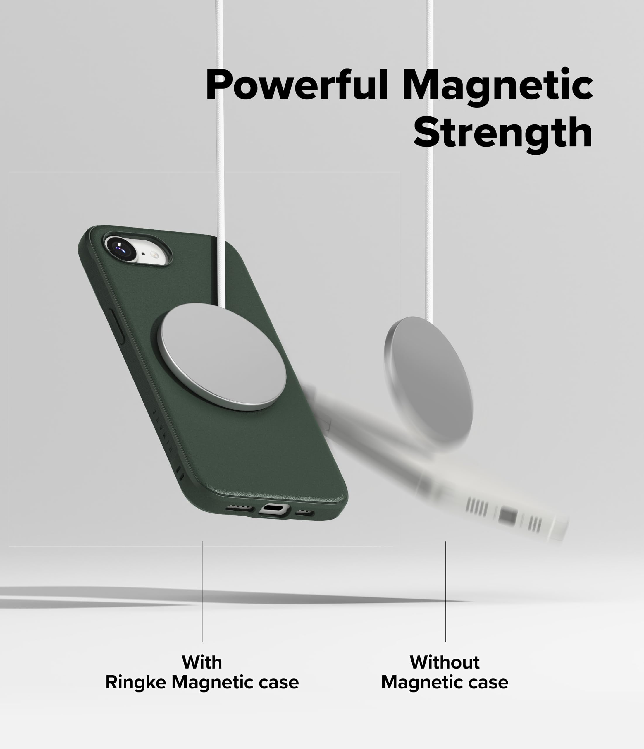 Foto 5 pulgar | Funda Magnética Ringke Onyx Verde Oscuro Para Iphone 16e - Venta Internacional.