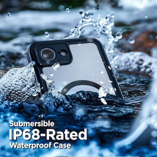 Foto 2 | Funda Impermeable Para Iphone 16e (2025) Transparente - Venta Internacional.