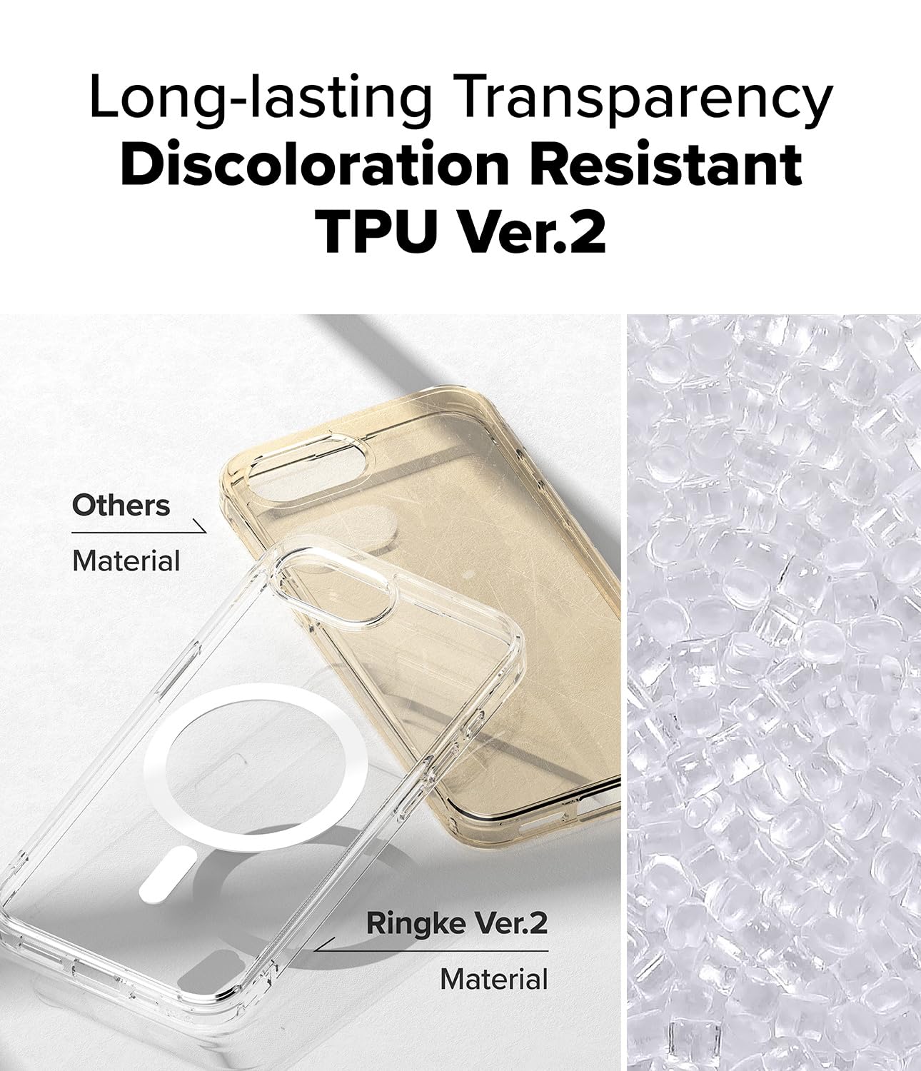 Foto 4 pulgar | Funda De Teléfono Ringke Fusion Compatible Con Magsafe Iphone 16e - Venta Internacional.