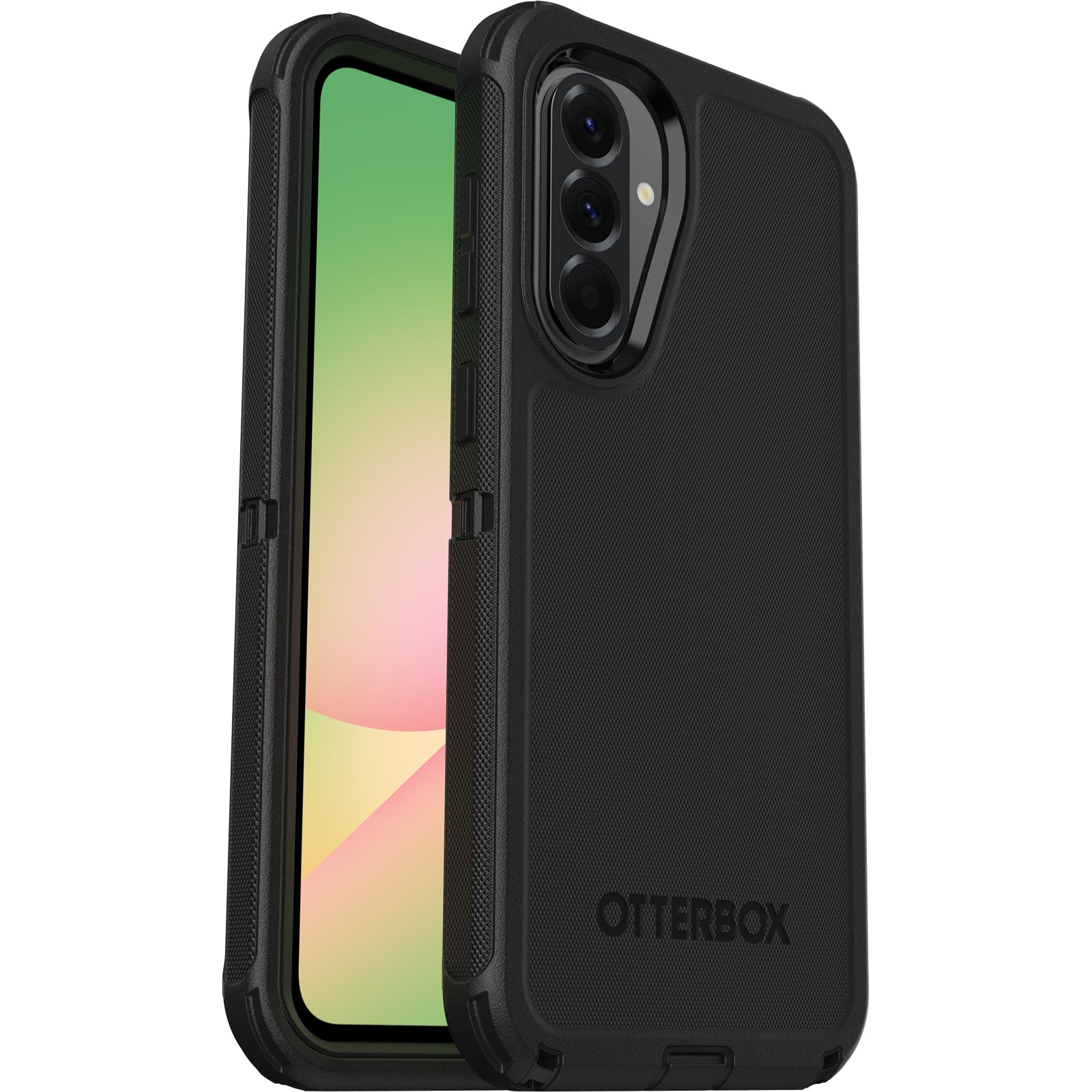 Funda Otterbox Para Samsung Galaxy A56 5g Defender Series, Color Negro - Venta Internacional.