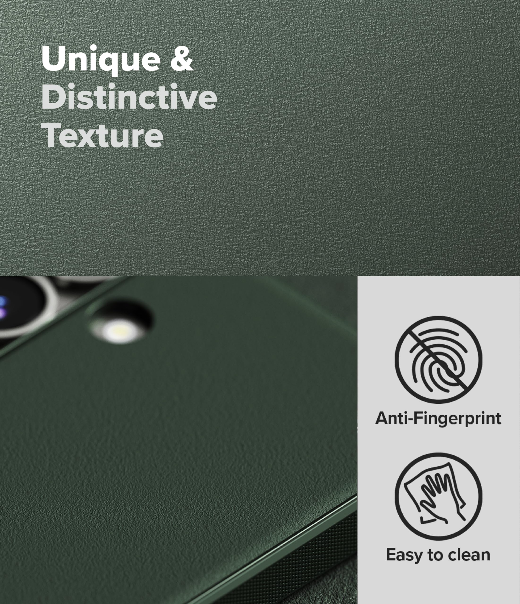 Foto 5 pulgar | Funda De Teléfono Ringke Onyx Verde Oscuro Para Samsung Galaxy S25 - Venta Internacional.