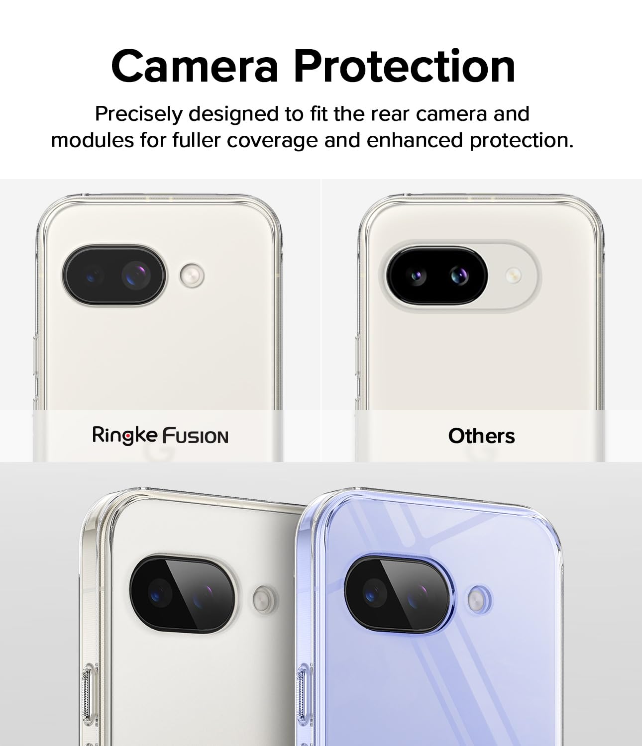 Foto 4 pulgar | Funda Ringke Fusion [resistente Al Aceite Y La Suciedad] Compatible Con Google Pixel 9a, La Tecnolog - Venta Internac