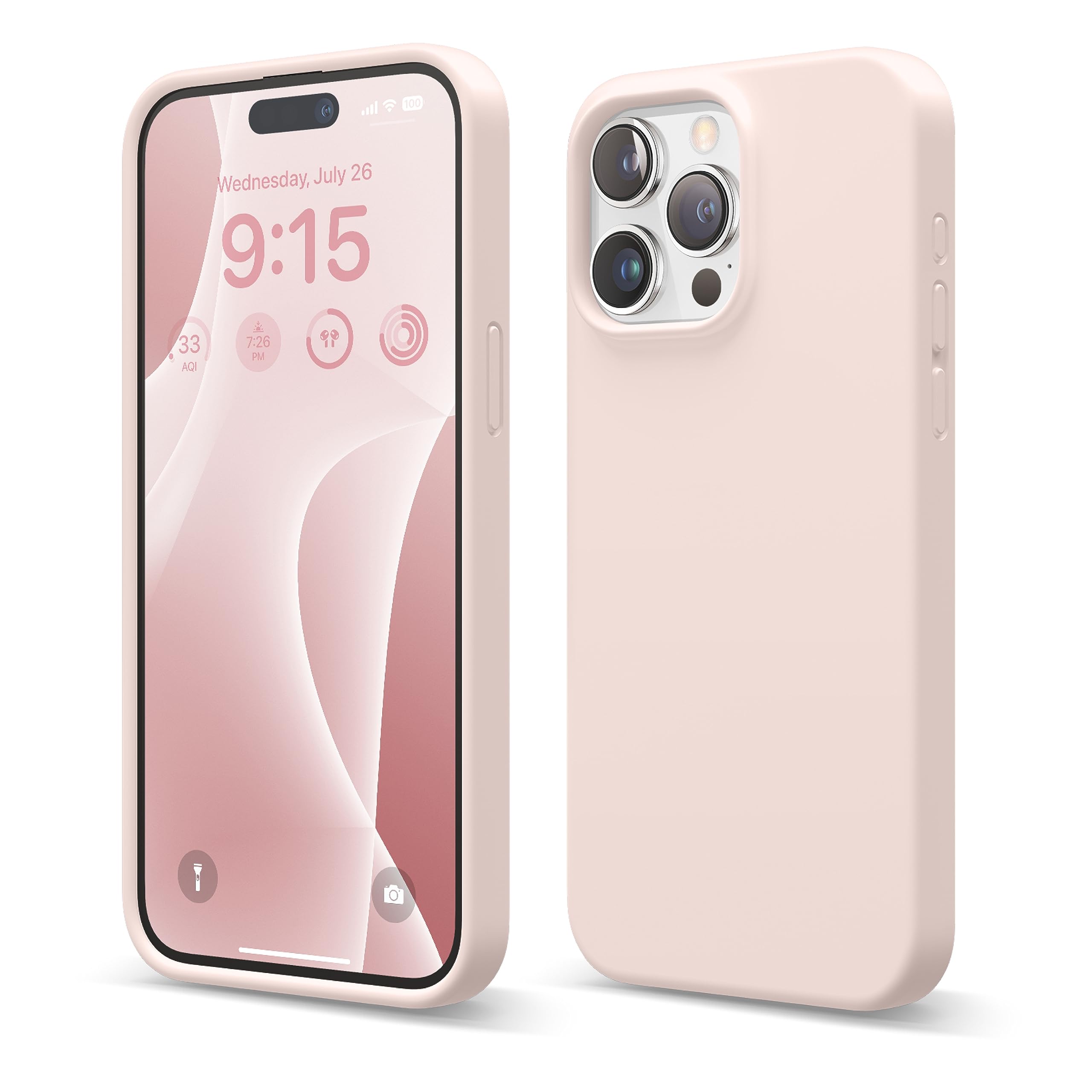 Foto 2 pulgar | Funda De Teléfono Elago De Silicona Líquida A Prueba De Golpes Para Iphone 15 Pro Max - Venta Internacional.