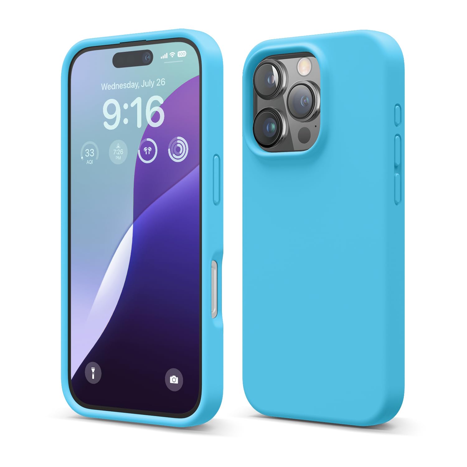 Foto 2 pulgar | Funda De Teléfono Elago Compatible Con Iphone 16 Pro Ocean Blue - Venta Internacional.