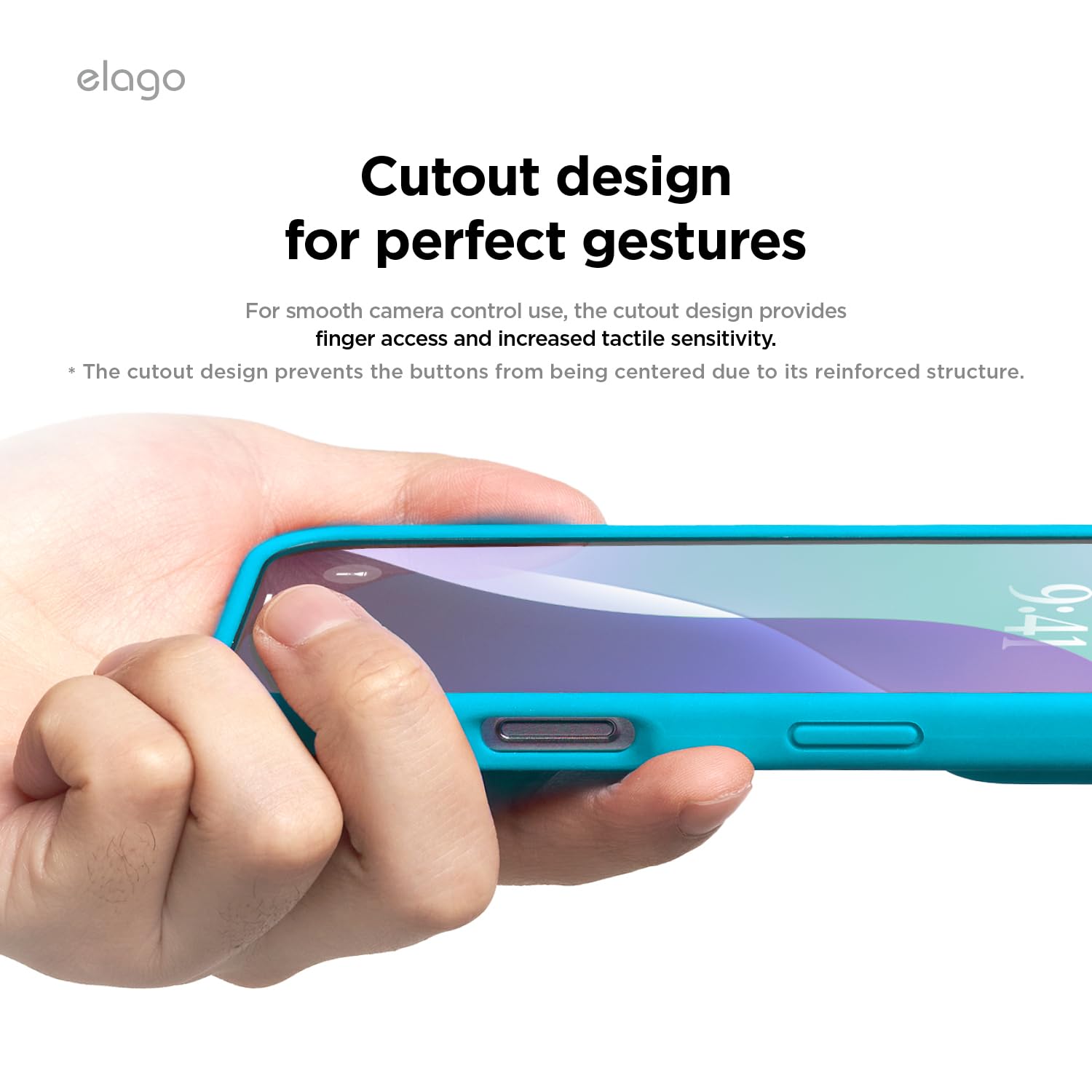 Foto 6 | Funda De Teléfono Elago Compatible Con Iphone 16 Pro Ocean Blue - Venta Internacional.