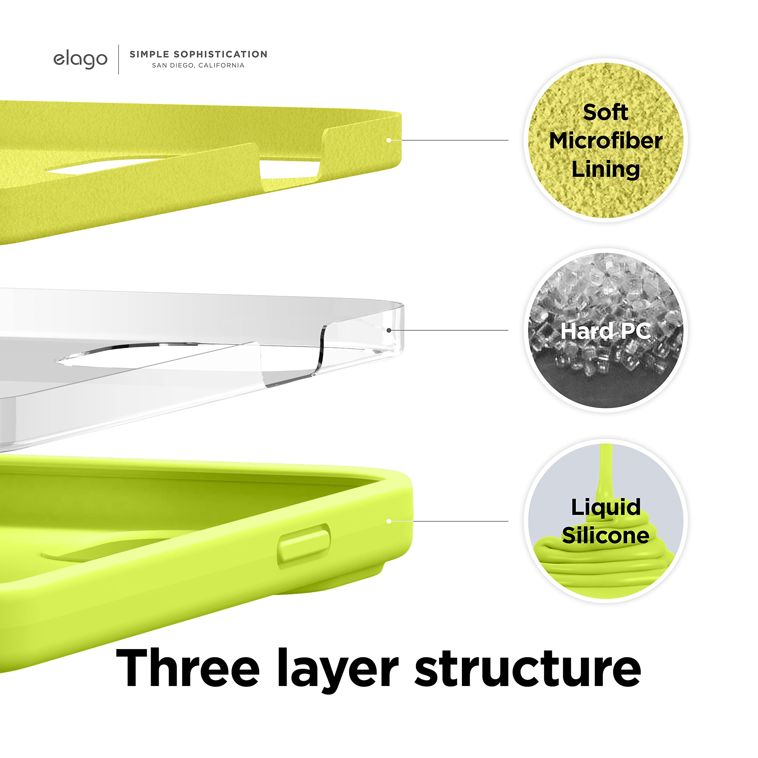 Foto 4 | Funda De Teléfono Elago Compatible Con Iphone 13 De Silicona Líquida - Venta Internacional.