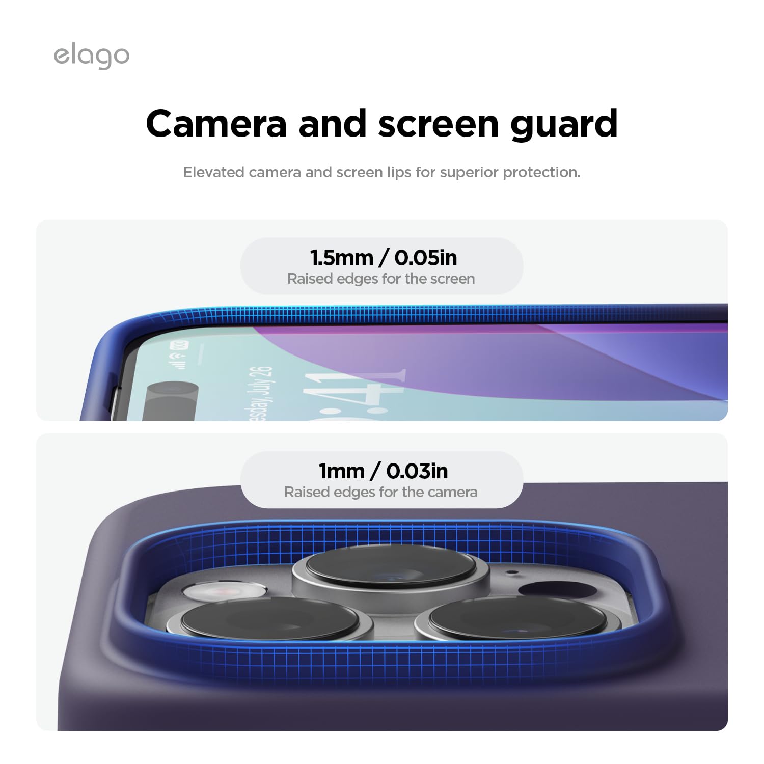 Foto 6 pulgar | Funda De Teléfono Elago Compatible Con Iphone 16 Pro Max De Silicona - Venta Internacional.