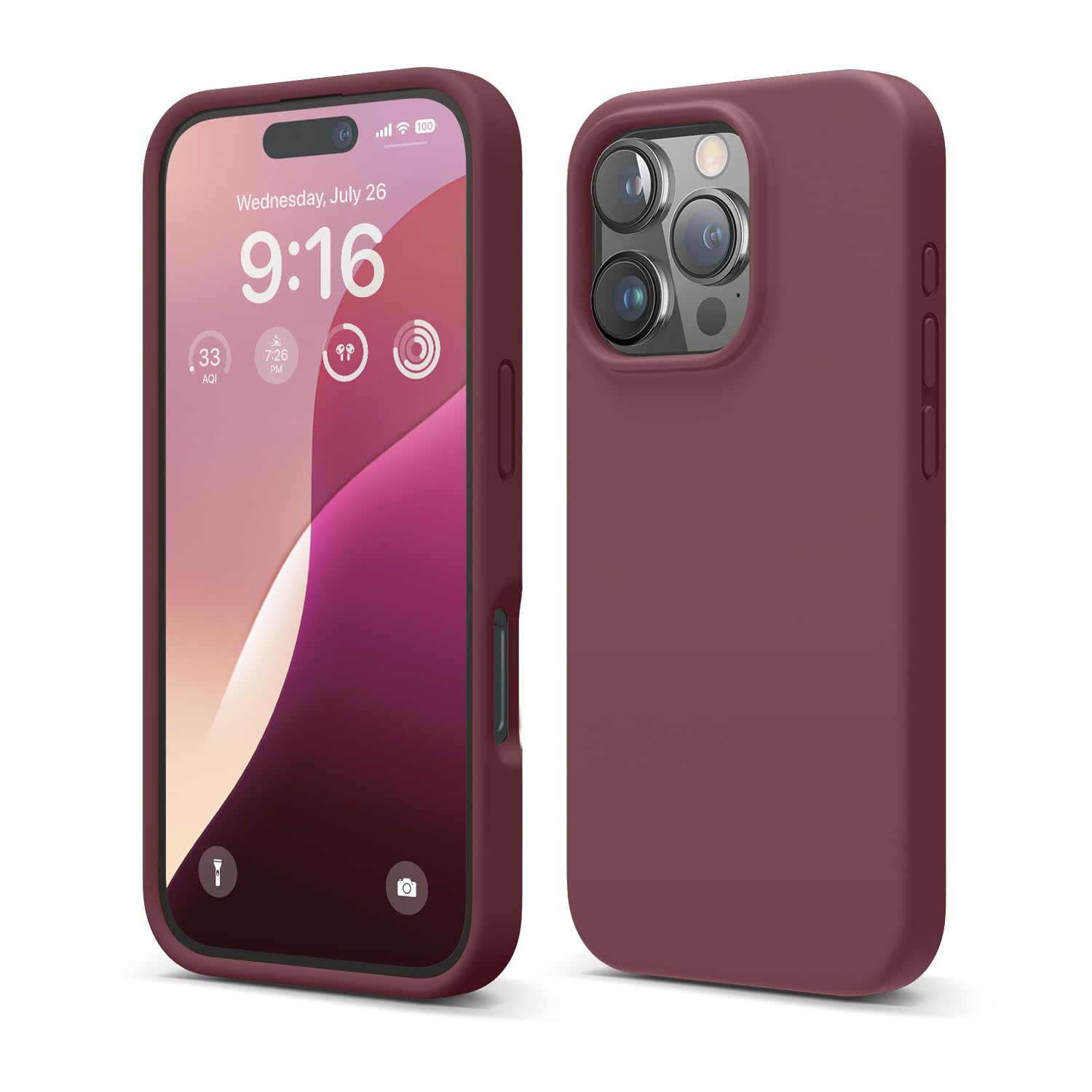 Foto 1 | Funda De Teléfono Elago Compatible Con Iphone 16 Pro Liquid Silico - Venta Internacional.