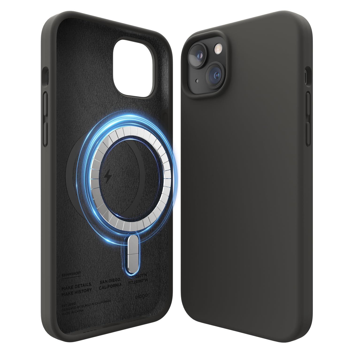 Foto 2 pulgar | Funda Para Teléfono Elago Magnetic Compatible Con Magsafe Iphone 14 Pl - Venta Internacional.