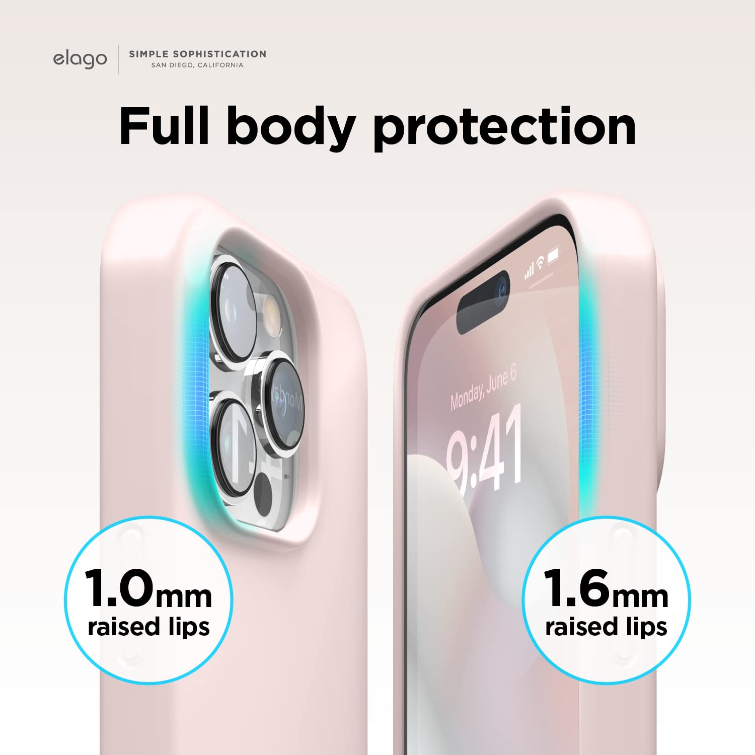 Foto 6 | Funda De Teléfono Elago Compatible Con Iphone 14 Pro Liquid Silico - Venta Internacional.